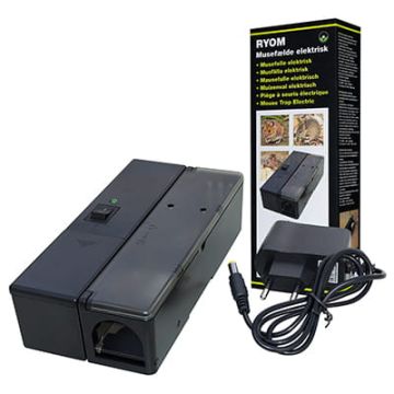 Musefælde Elektr. m/ 220V Adapter