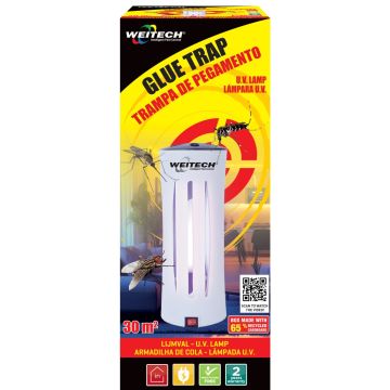 UV-lampe limfælde + 1 limplader