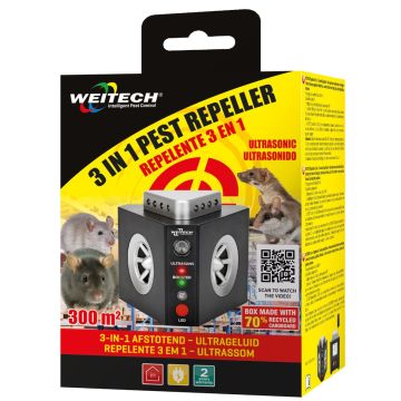 Ultralyds skadedyrsbekæmper 3 i 1