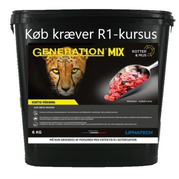Generation Mix 6 kg (køb kræver R1-kursus)