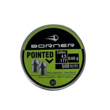 Hagl til luftgevær 4,5mm spids (500 stk.)