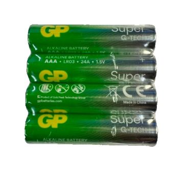 GP Super Alkaline AAA batteri, 24A/LR03