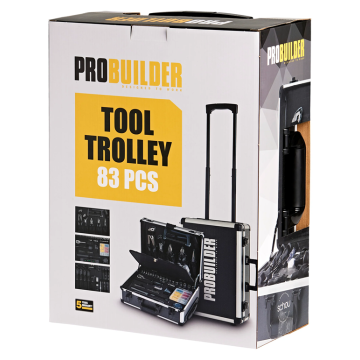 VÆRKTØJSKUFFERT 83 DELE