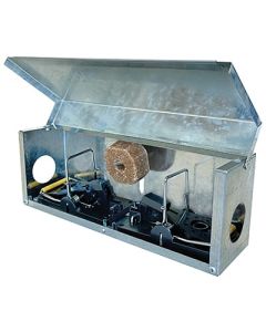 Tunnelbox Mus M/2 Sm&aelig;kf&aelig;lder (uden lokkemiddel)